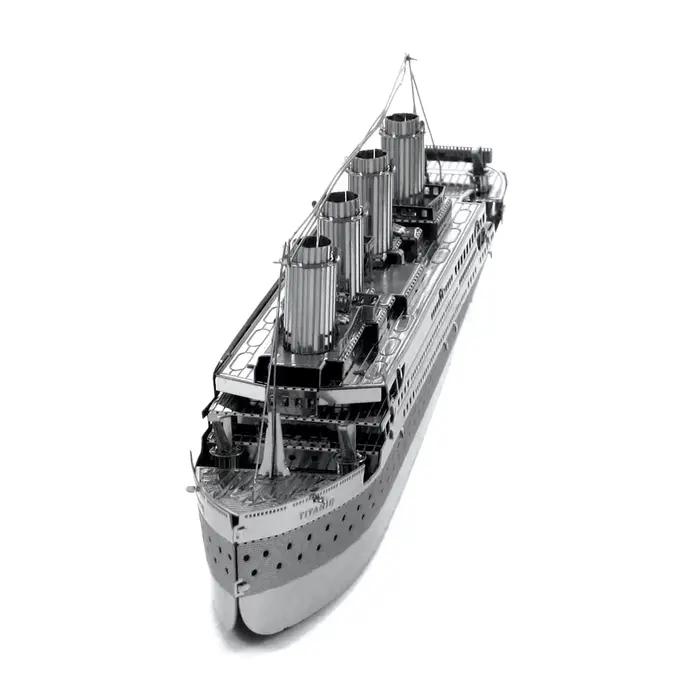 Titanic 3D métal Puzzle modèle kits bricolage Laser découpé Puzzles