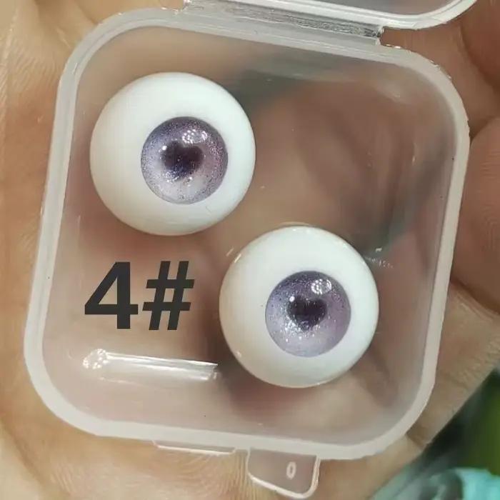 1 paire d'yeux de poupée en résine 10/12/14/16/18mm
