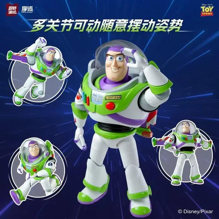 Modèle assemblé authentique de Buzz Lightyear de Toy Story