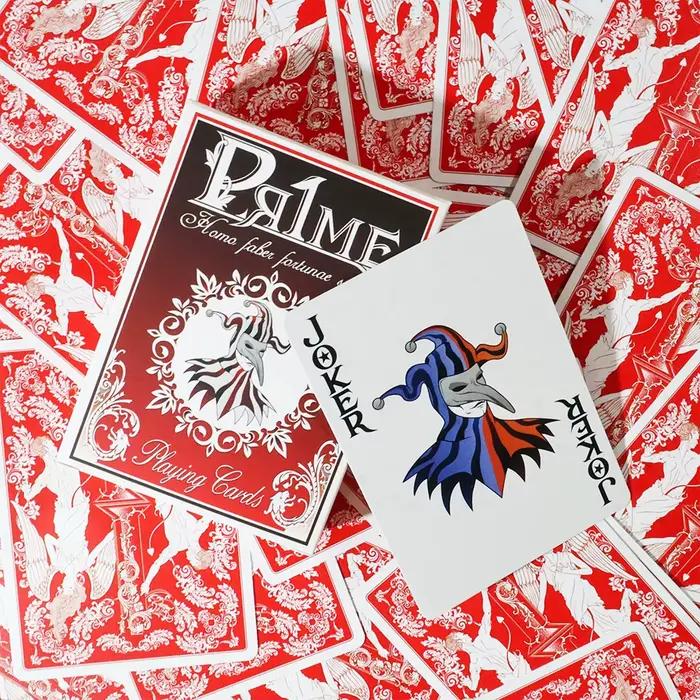 Paquet de cartes à jouer Premi Poker, index standard, bleu ou rouge, pour Blackjack, wald, chre, jeu de casino