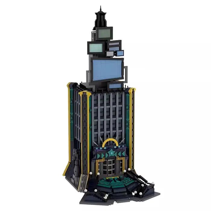 Bricklink – jeu de maison de ville Kingdomed Hearts II, ensembles d'architecture, château gratte-ciel de mémoire, blocs de construction Oblivion, jouets cadeau