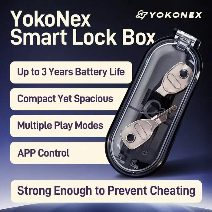 Boîte à clés YokoNex avec ceinture de chasteté pour empêcher l'éjaculation, jouets sexuels, contrôle par application, cage de chasteté, jouet sexuel, boîte de rangement avec verrou de sécurité