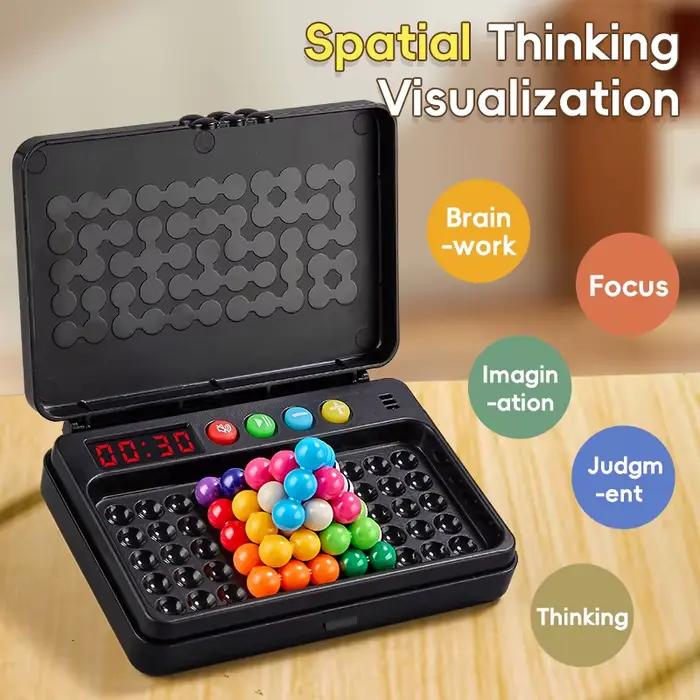 Jouet IQ 500 niveaux, jeu de défi intelligent Puzzle avec minuterie-échecs à pensée logique