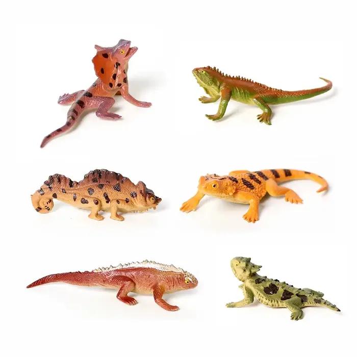 Ensemble de Figurines d'animaux en plastique de Simulation