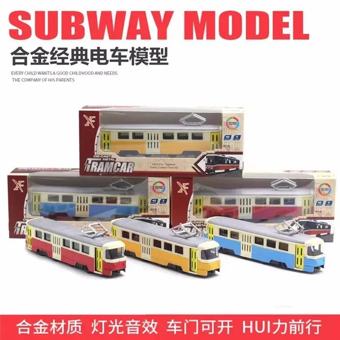 Modèle de tramway en alliage 1:90