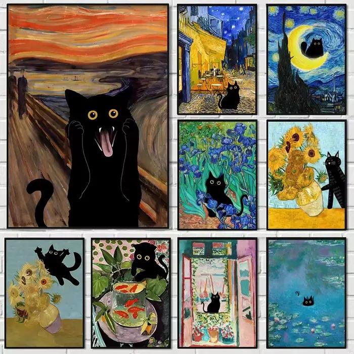 Puzzle de 1000 pièces, parodie d'artiste célèbre