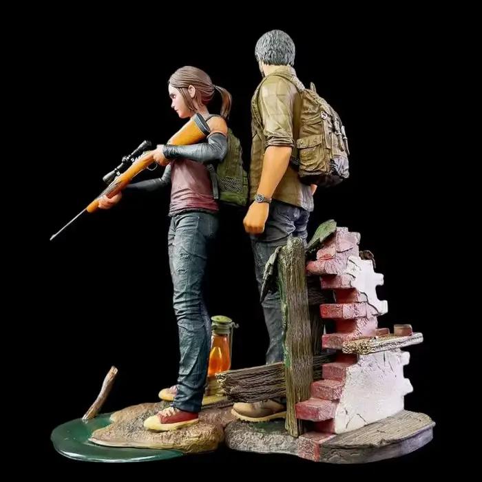 Figurine de collection The Last of Us Joel et Ellie statue de bureau pour fans occasion spéciale cadeau d'anniversaire