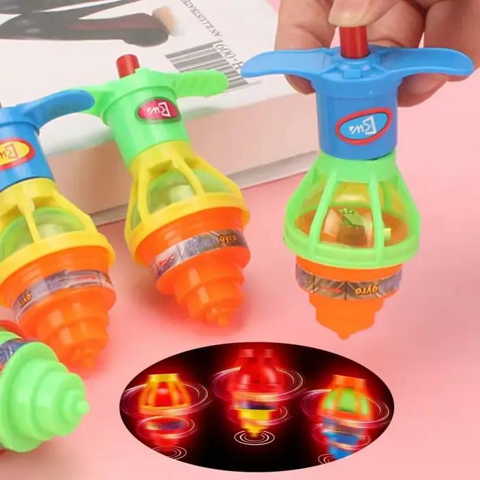 Gyroscope rotatif scintillant pour enfants