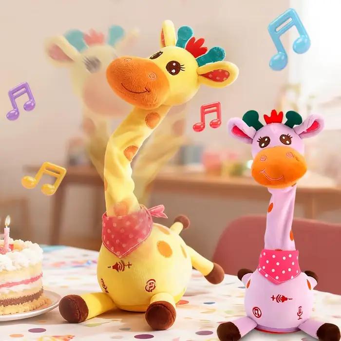 Jouet girafe parlant dansant mignon