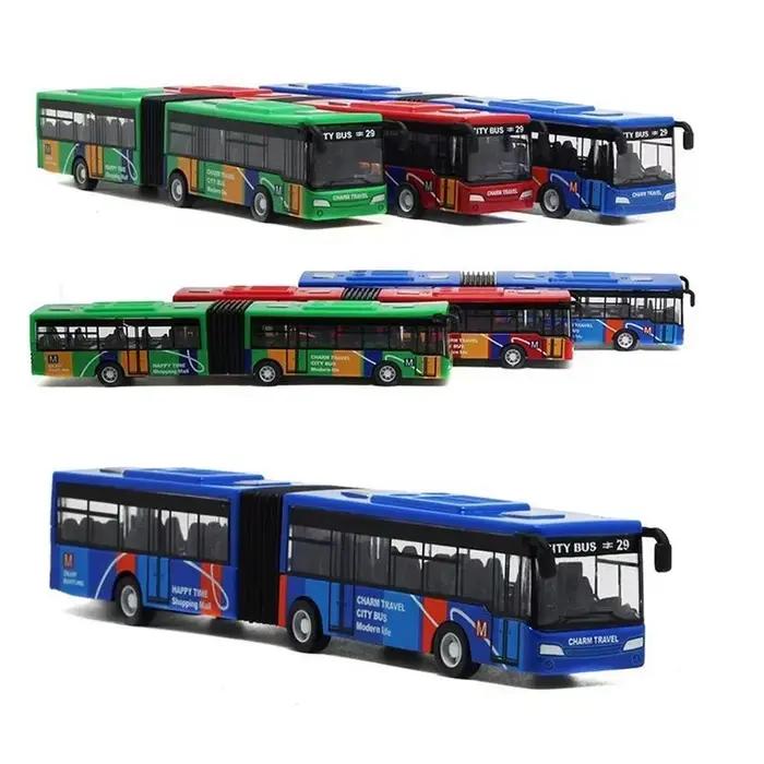 1:64 alliage ville Bus modèle véhicules