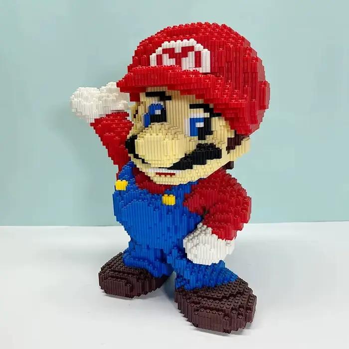 Blocs de construction géants de 35 cm, jouets pour enfants, briques à petites particules, décoration de bureau, cadeaux d'anniversaire pour enfants et adultes, collection