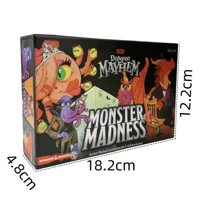 Jeu de société amusant en famille, 3 Styles, carte à jouer, donjon Mayhem, jeu de cartes, fête en famille