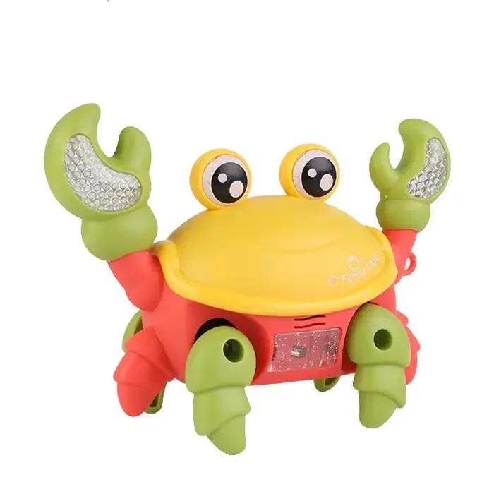 Jouets de crabe plonger oyant avec musique pour enfants