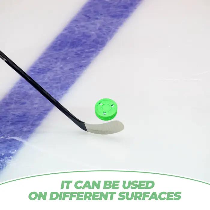 Puck de hockey sur glace en plastique pour l'entraînement