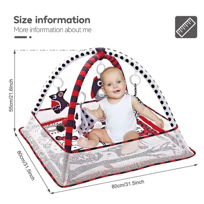 Tapis de jeu de gymnastique pour bébé de 0 à 36 mois
