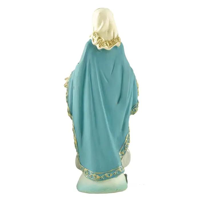 Dame de miracule médaille Notre-Dame de grâce catholique vierge Maria vierge marie Statues cadeau catholique résine vierge Maria Estatua