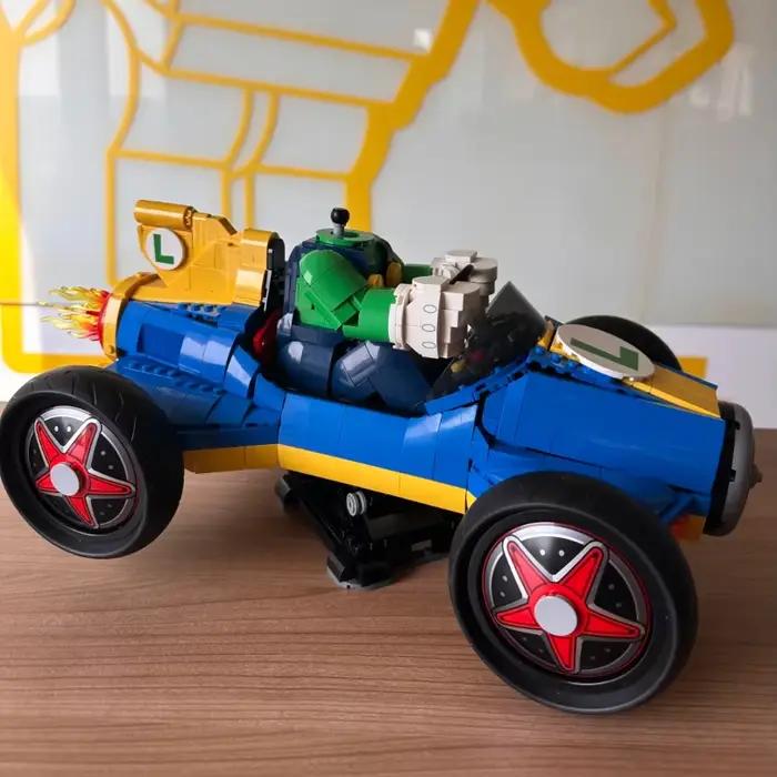 2026 Hot Toys 2234Pcs Marioed Standard Kart Mach 8 Modèle de blocs de construction, Jouets de voiture de course de jeu classique, Cadeaux d'anniversaire et décorations
