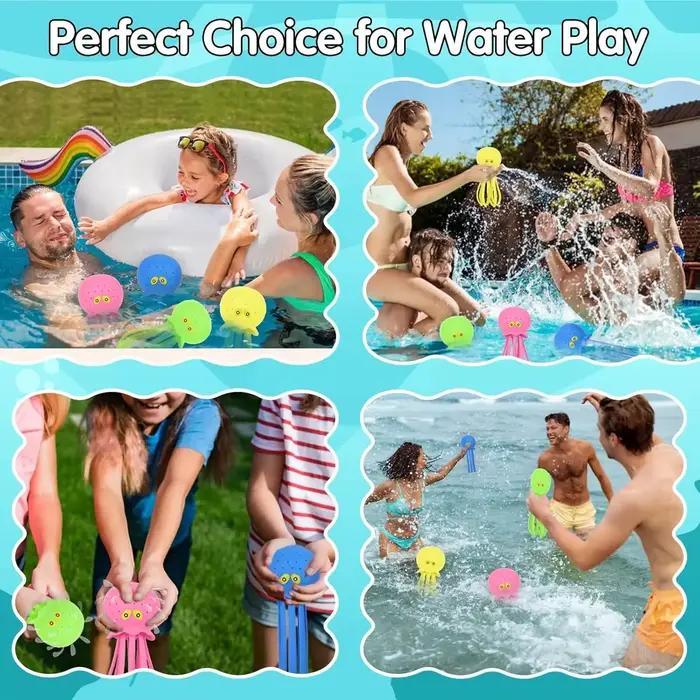 Balles d'eau poulpe sensorielles anti-stress