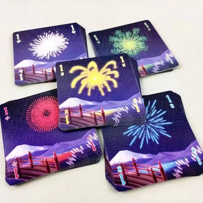 Jeu de société Hanabi | Libérez le plaisir avec 2 à 5 joueurs | Jeu amusant facile à jouer pour les fêtes/la famille