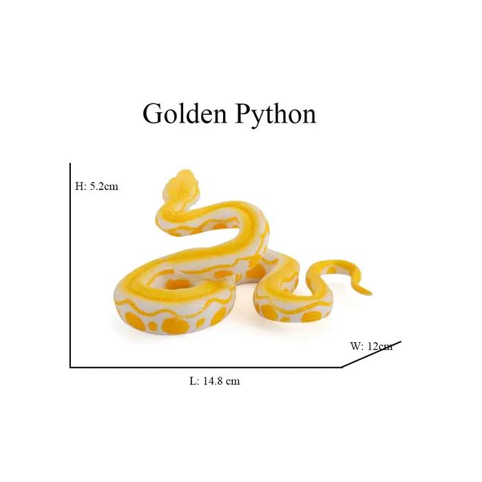 Figurines de serpents Python Krait Cobra serpent jouets animaux modèle