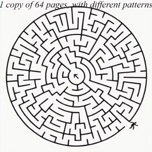 1 livre de mise au point sur les livres de formation du labyrinthe, développement de la pensée des étudiants, jeux d'attention, suivi des livres de copie d'intelligence de puzzle