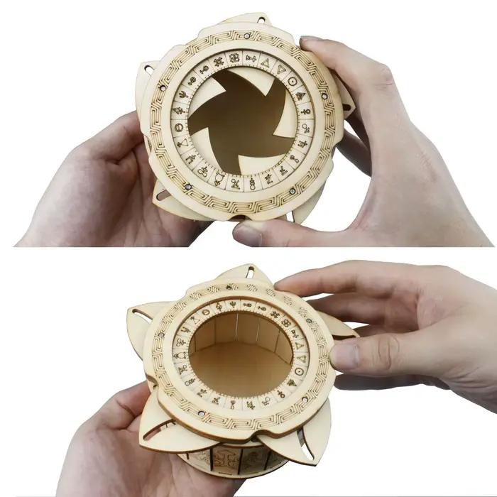 Puzzle 3D en bois créatif, globe terrestre, dirigeable, moto, modèles décoratifs, artisanat fait main, cadeau DIY, jouet pour adultes et enfants, décoration intérieure