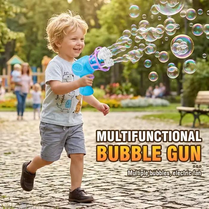 Pistolet à bulles créatif