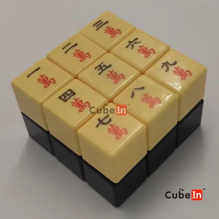 Lanlan 2x3x3 Cube de dés 2x3x3 Cube de dés Mahjong