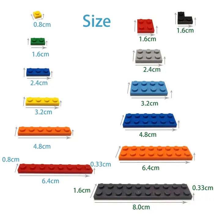 Blocs de construction à 2x4 points
