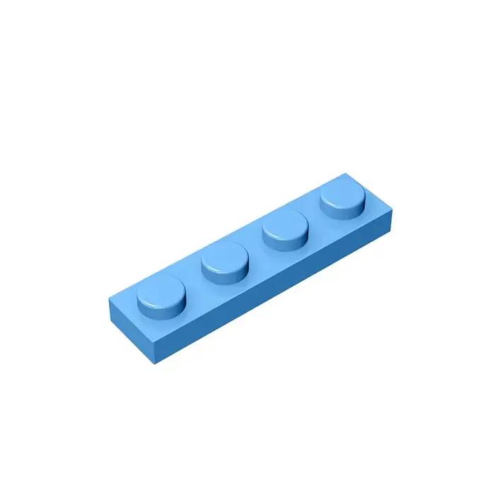 Gobricks GDS-504 plaque 1x4 compatible avec lego 3710 pièces de blocs de construction bricolage pour enfants