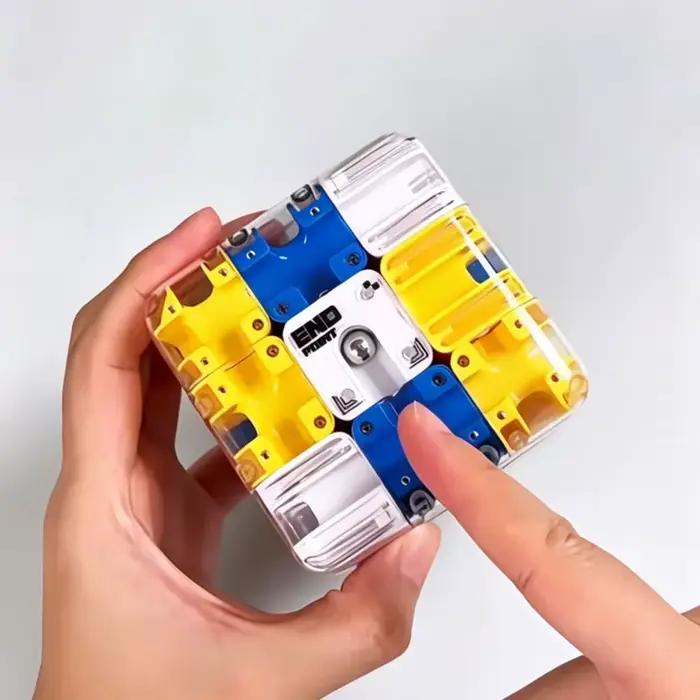 Nouveauté : Cube de labyrinthe 3D à billes roulantes