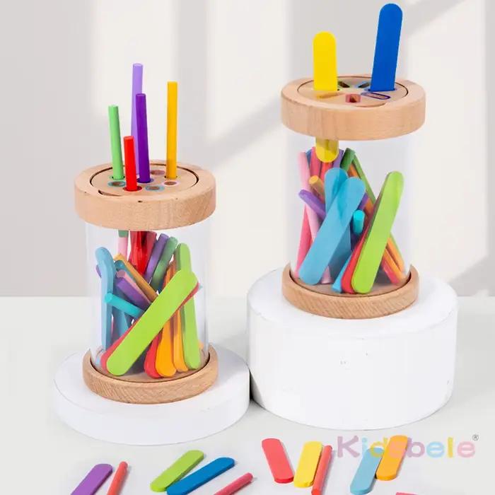 Jouet de tri des couleurs Montessori pour les tout-petits
