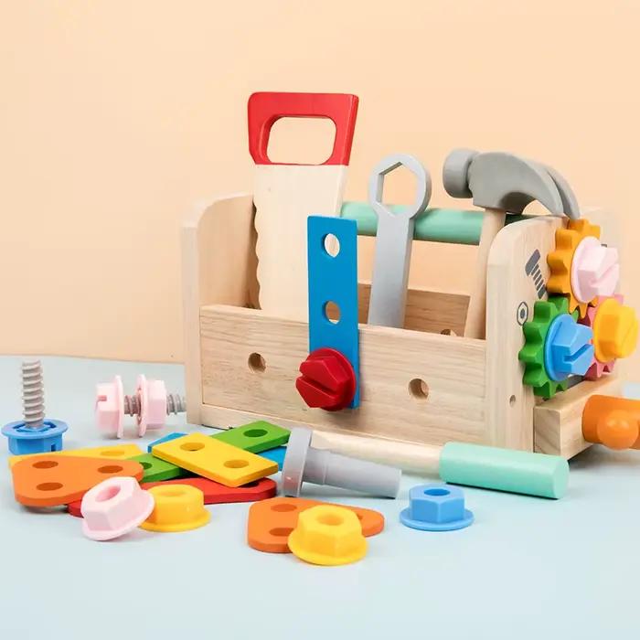 Ensemble d'outils en bois pour enfants
