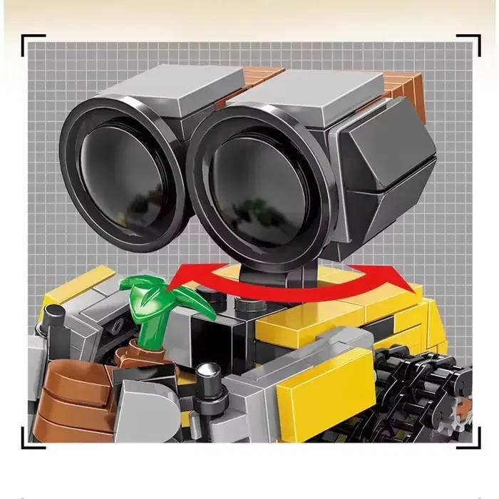 Mini Kit de blocs de construction Wally MOC Modèle de Film Classique Compatible avec Lego Blocs de Construction Jouets pour Enfants Occasions Spéciales