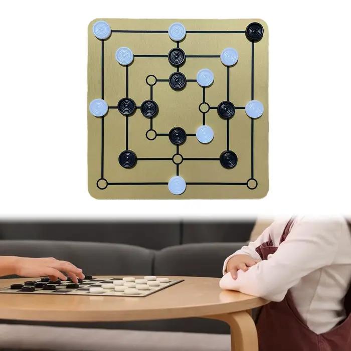 Jeu de société, jeu de stratégie logique éducatif pour pique-niques