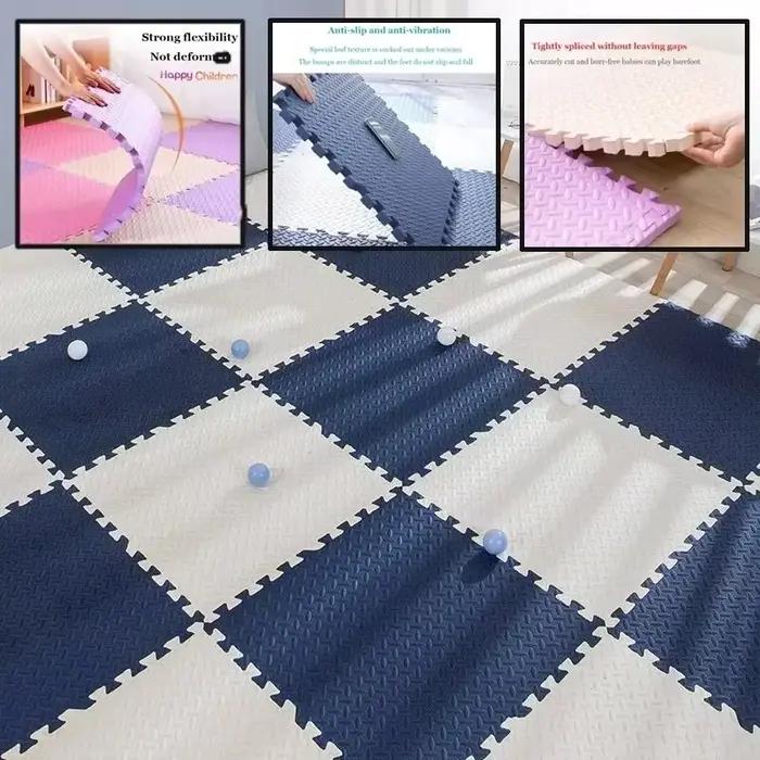 8-16 pièces mousse bébé tapis de jeu Puzzle