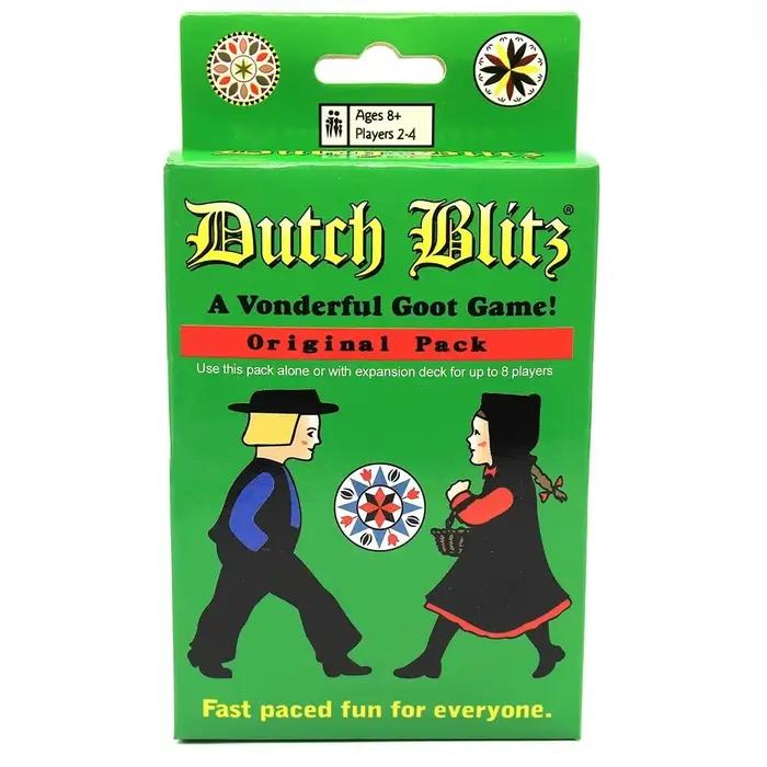 Dutch Blitz El juego de cartas original Fast Paced contient 160 cartas