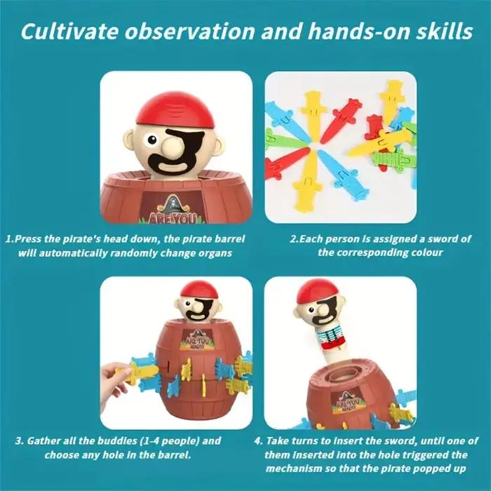 Jeu de baril de Pirate
