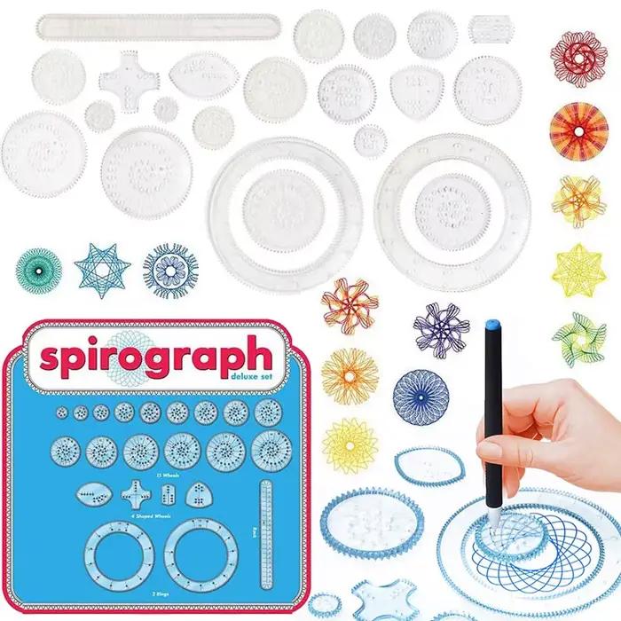 Kit de dessin artistique spirographe en spirale