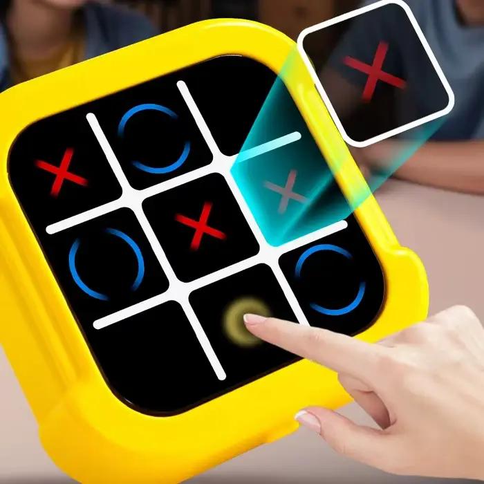 Échiquier électronique Tic Tac Toe multifonctionnel