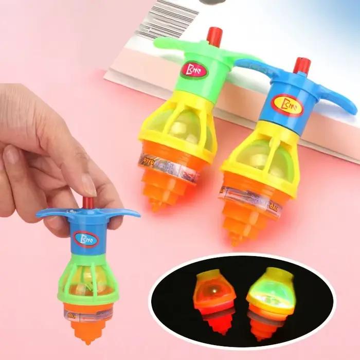 Gyroscope rotatif scintillant pour enfants