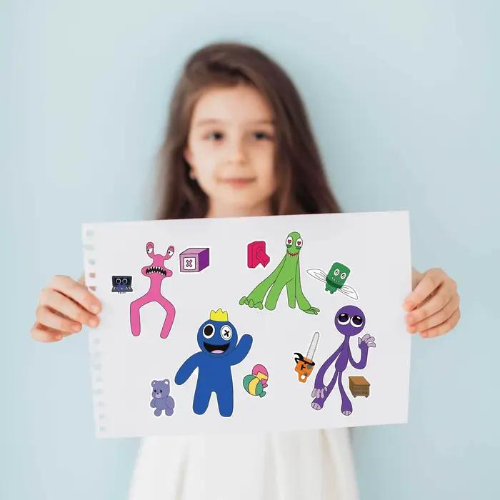 Autocollants de jeu de puzzle pour enfants