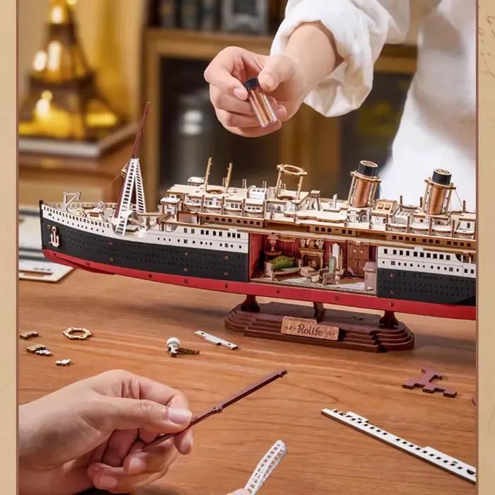 Rolife Titanic – Puzzle 3D authentique