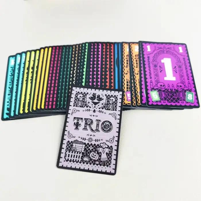 Jeu de société TRIO stratégique, jouet de divertissement pour fêtes, 3 à 6 joueurs, tous âges, amusant pour la famille et les amis