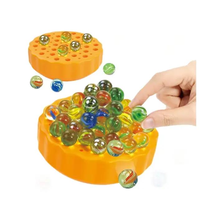 NOUVEAU 2026 Jeu de société interactif multijoueur d'équilibre avec boules de verre à empiler