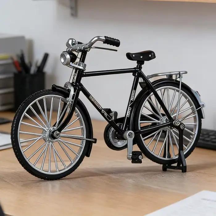 Modèle de vélo rétro à assembler