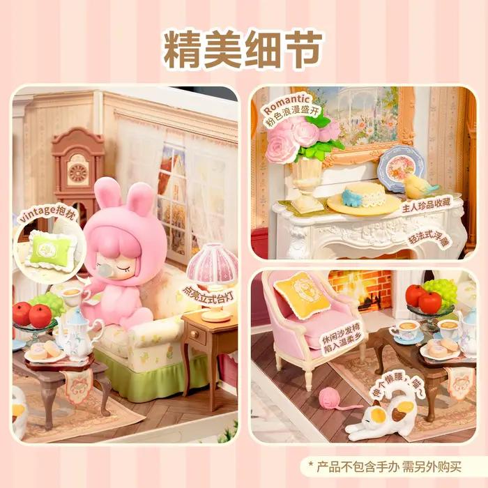 Original Rolife Super monde cuisine salon cour cadeau d'anniversaire bricolage blocs de construction assemblage jouet