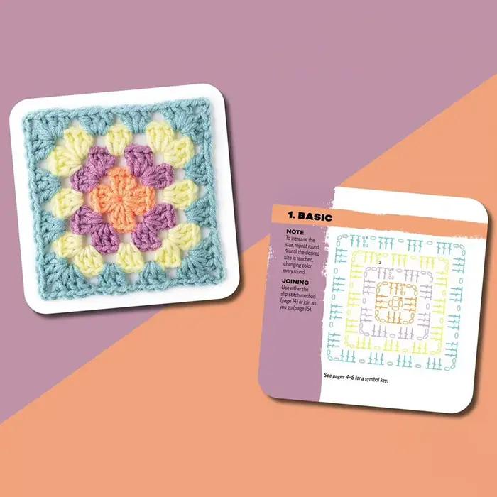 50 modèles de mélange et de correspondance Kit de tricot bricolage ensemble de cartes à motifs tricotés