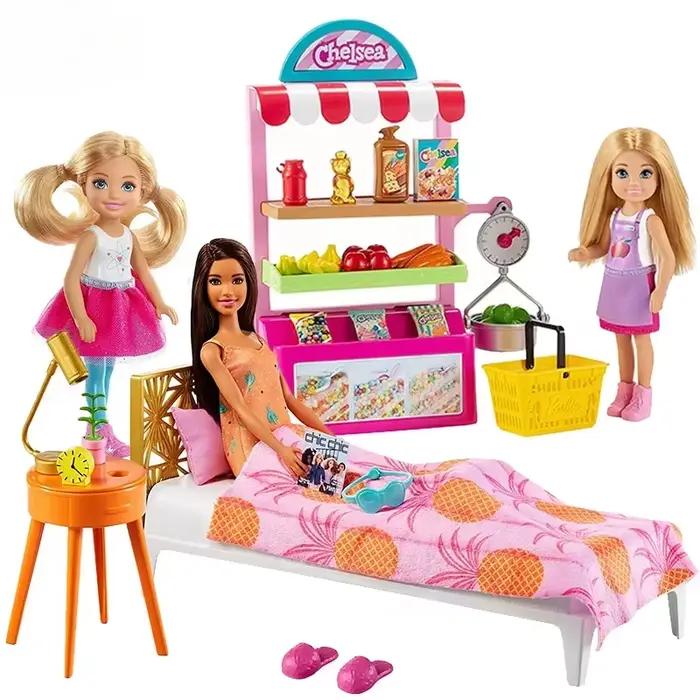 Poupées de jeu de rôle Barbie Club originales pour filles