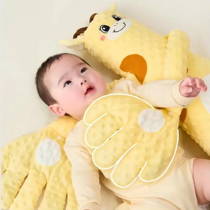 Poupée de tapotement avec télécommande apaisante 3 oreillers électriques réglables palmier pour bébé occasions de sommeil relaxation enfant玩具描述中止于中文,以下是符合要求的HTML内容和标题: ###TITRE### Poupée de tapotement avec télécommande apaisante et 3 oreillers électriques réglables pour bébé occasions de sommeil rel